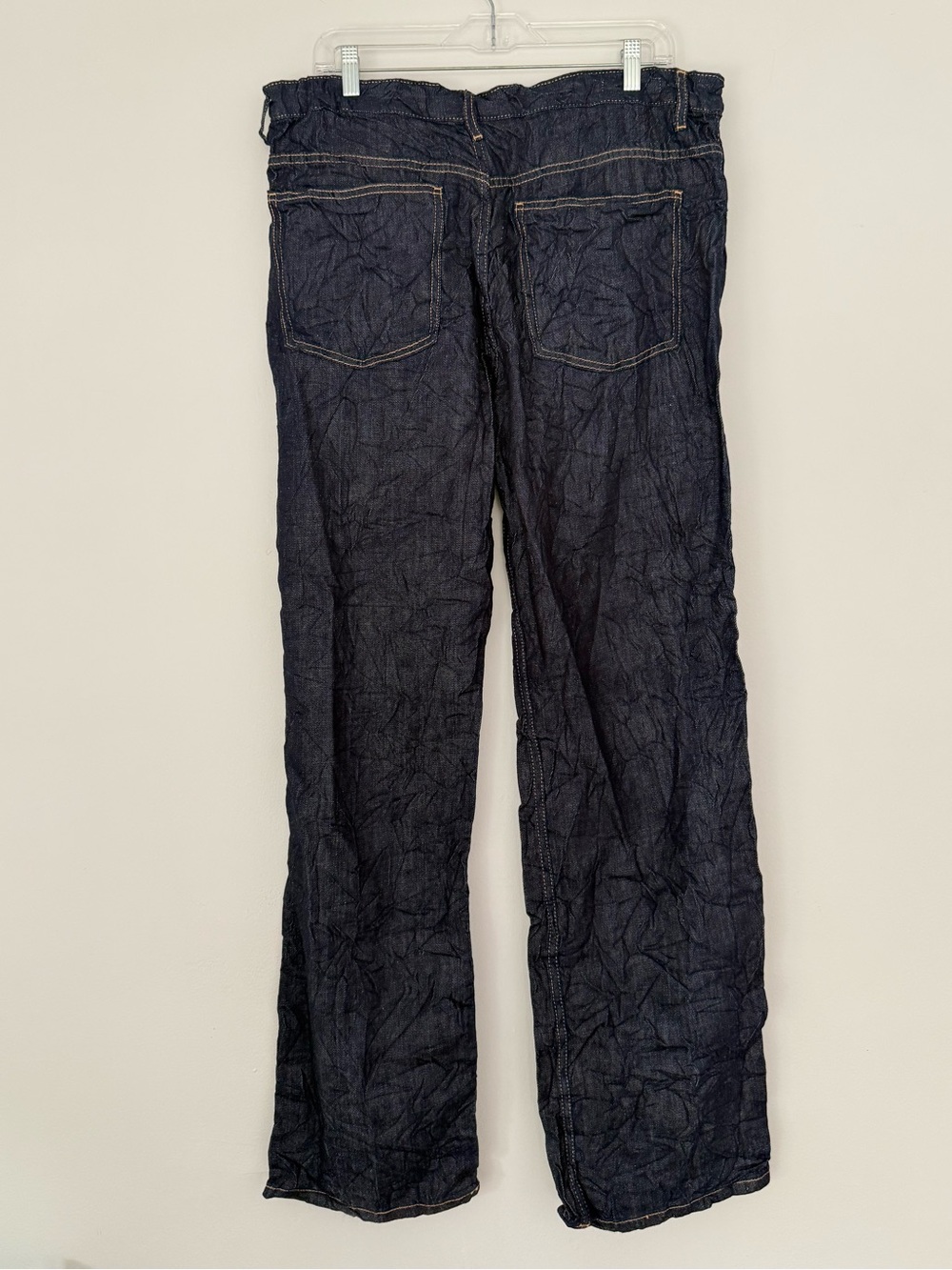 Size 14 | Zara | Wrinkle Look Jeans